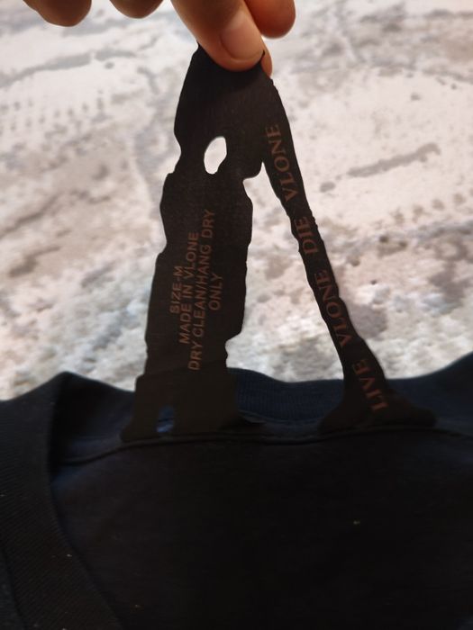 Vlone футболка хлопок