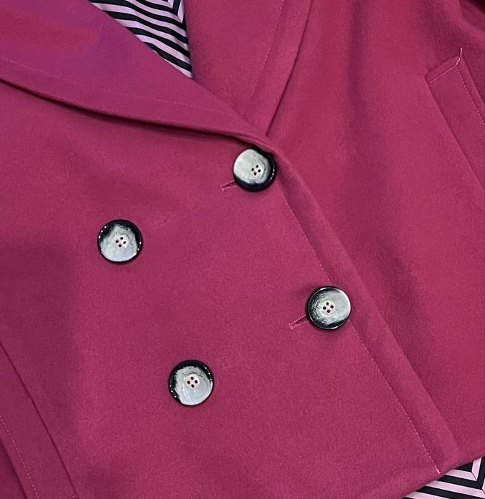 Palton femei fucsia