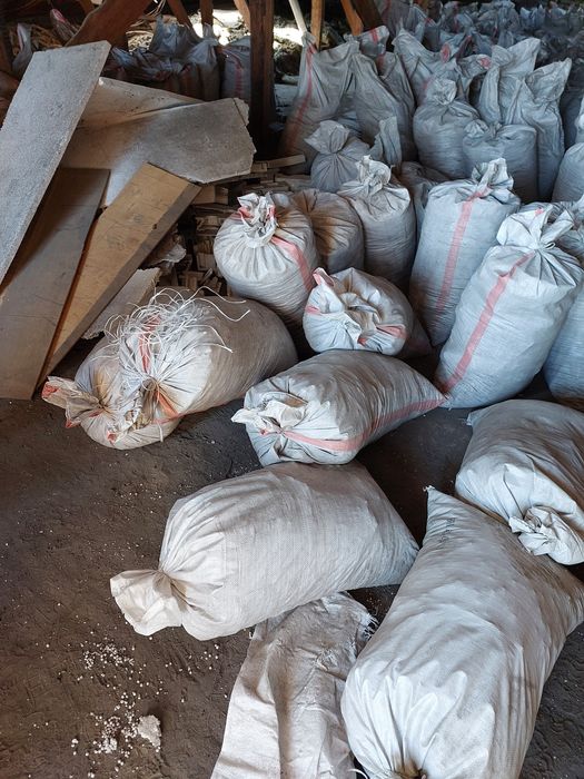 Шлак в мешках бесплатно