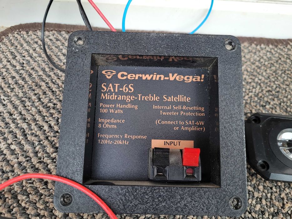 difuzoare complete de Cervin Vega SAT 6 S