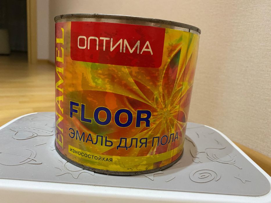 Продам эмаль для пола