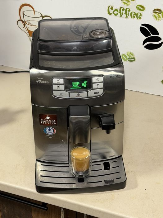 Кафемашина кафе автомат Saeco INTELİA ONE с гаранция