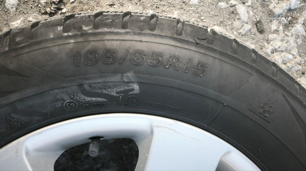 Джанти с гуми 5х112 15