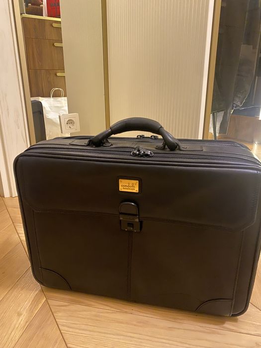 Кожаный портфель Condotti (Италия) — Натуральная кожа