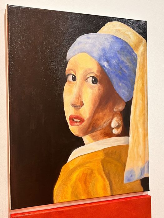 Tablou/ portret/ pictură în ulei