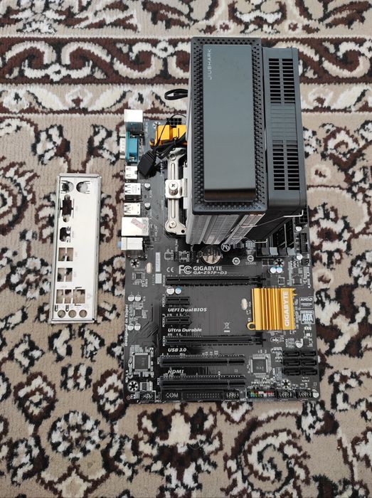 Игровой комплект/ gigabyte Ultra Z97+ I5 4460 + 16 gb ddr3 1600m