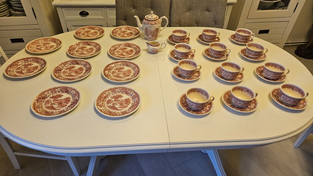 Set ceramica ceai cafea 12 persoane Villeroy Boch model Burgenland