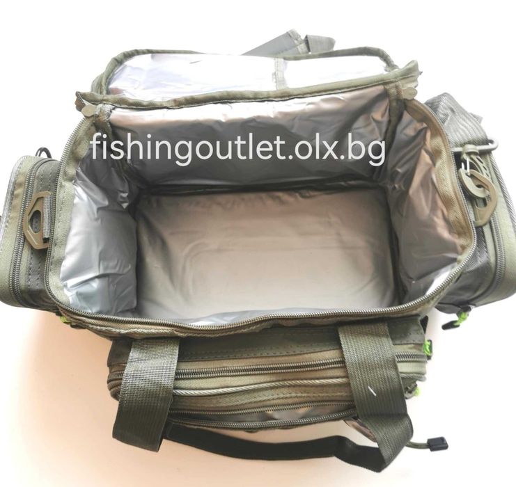 Професионална водоустойчива риболовна спининг чанта Okinwa L117