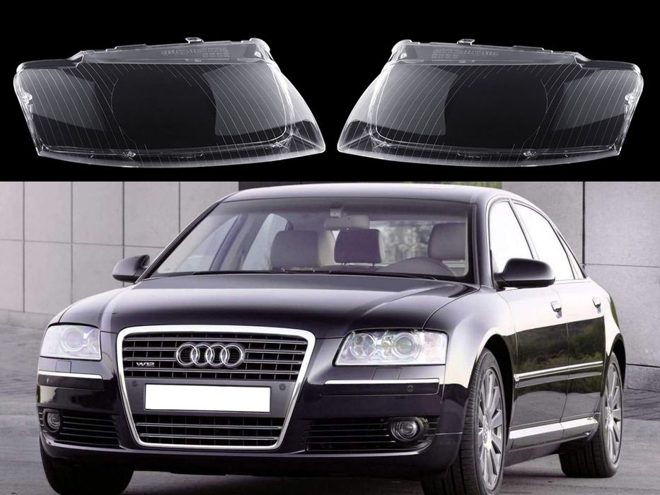 Стъкла за фарове на Audi A8 D3 Facelift