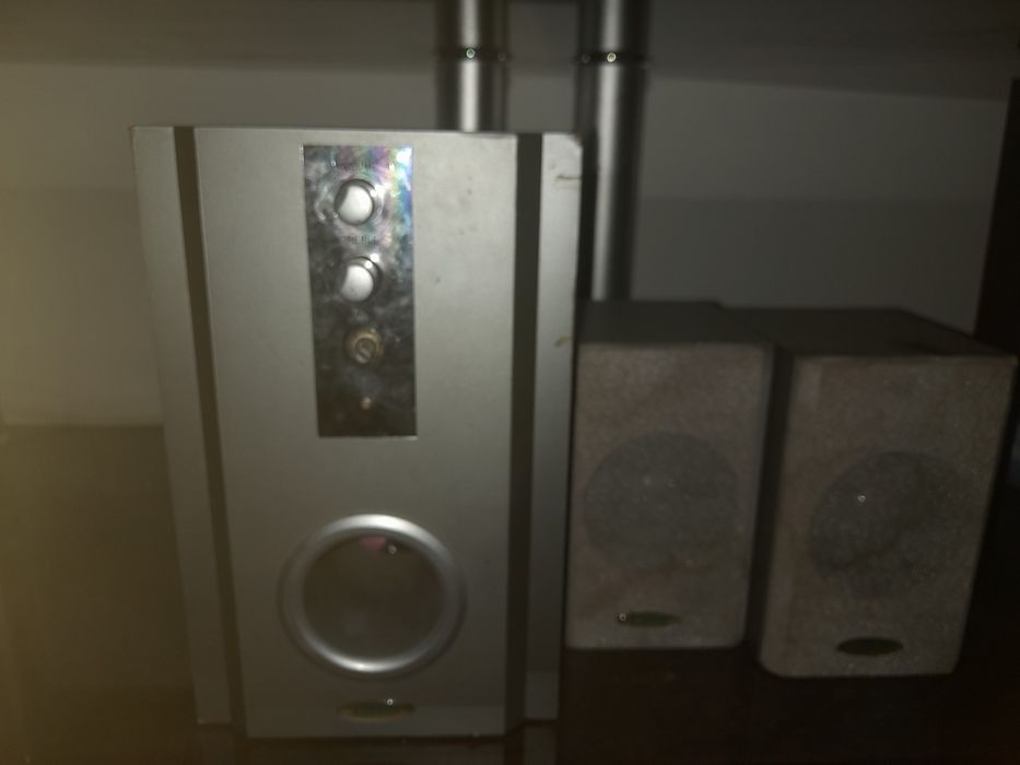 Буфер для ПК смартфона с Усилителем мошным AUX калонками