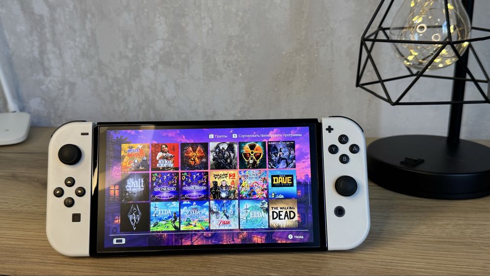 Прошитый Nintendo Switch OLED