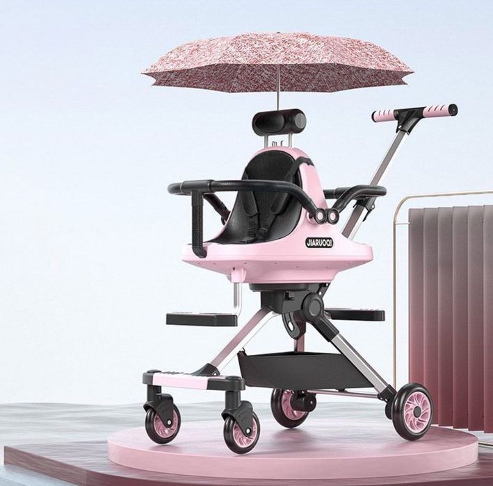 Детская коляска Дрон прогулочная двойной портатив