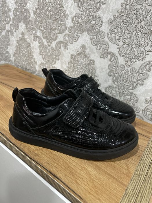 Кожаная обувь для девочек 34 р