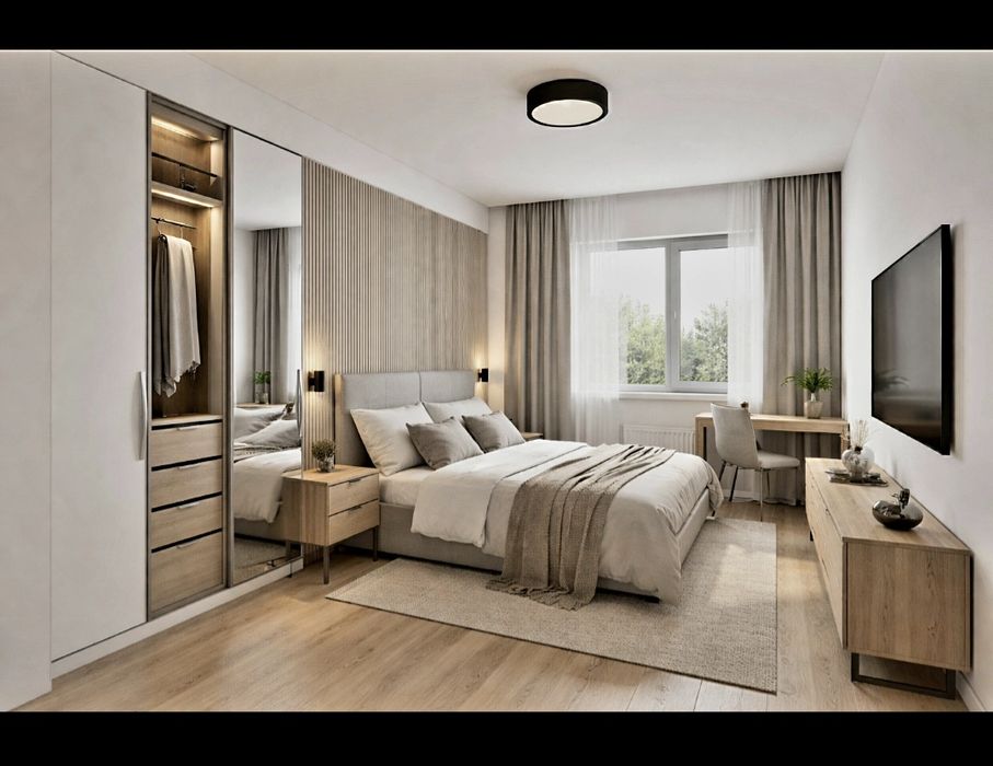 Apartamente  noi  3 camere, parter+etaj,