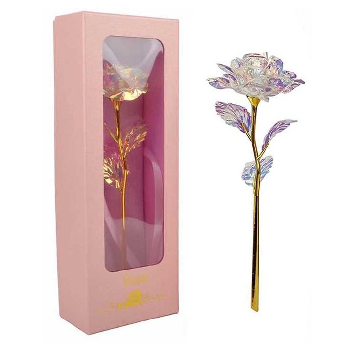 Trandafir Cristalizat, Aranjament floral, trandafir etern