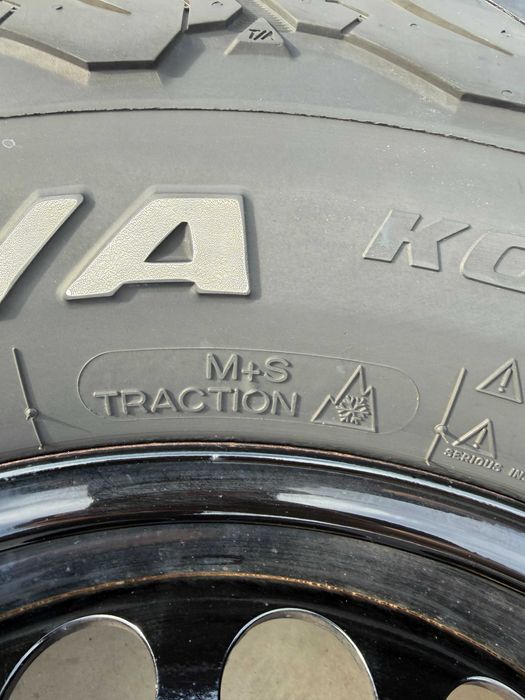 5 x Jante Mercedes Sprinter cu anvelope BF GOODRICH LT245/75 R16