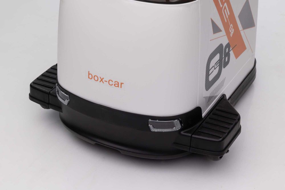Masinuta electric pt copii, Kinderauto Box-Car 360, 180W, 24V, alba