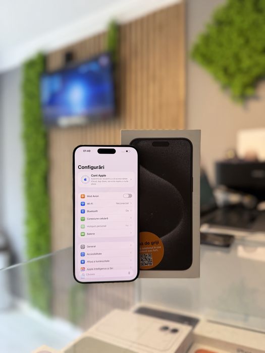 **ATS GSM** iPhone 15 Pro Max 256Gb/Baterie85%/Garantie