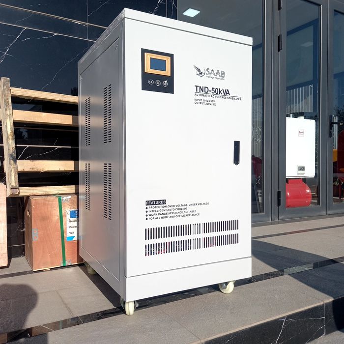 Стаблизатор напряжения 1 фаза 50 квт