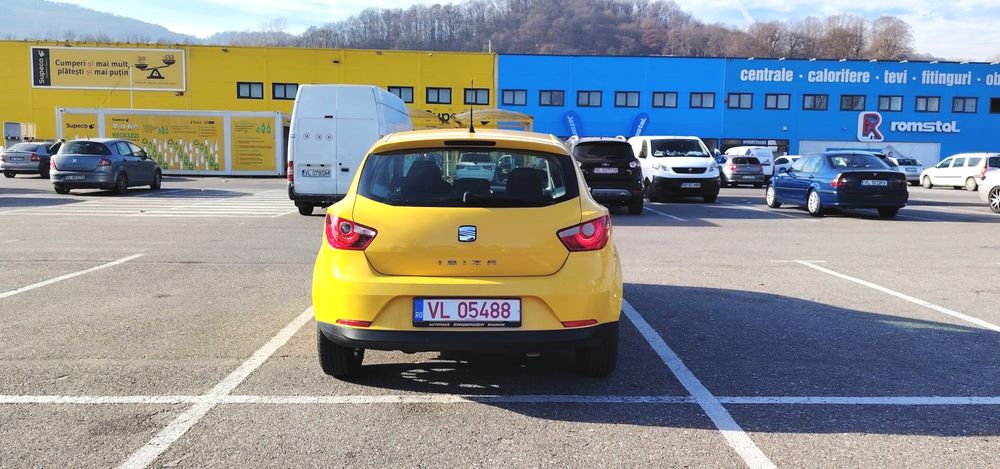 Seat Ibiza An2012 Euro 5 Motor 1,4 Benzină Mpi Climă Jante Numere Roși