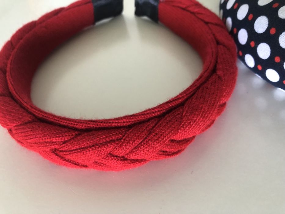 Диадеми 2 броя нови текстилни