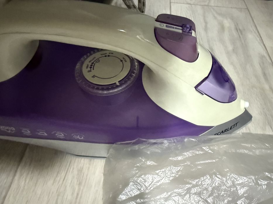 Утюг в рабочем состоянии