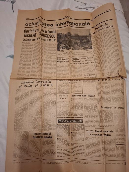 Lot ziare comuniste din 1971-1972