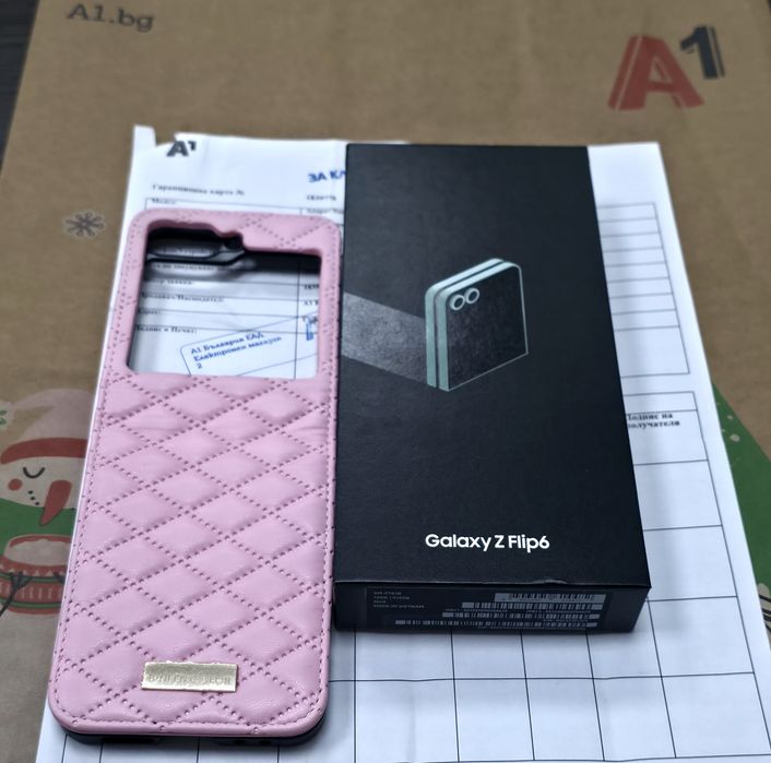 КАТО НОВ 512GB Samsung Z Flip 6 Гаранция A1 2026 г. Mint | Зелен