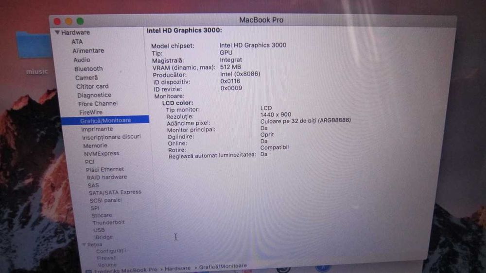 Laptop  I7 , MacBOOK PRO 15", 2011
