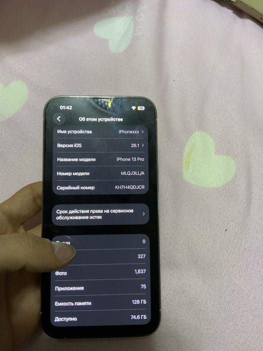 Iphone 13 pro 128 gb LLA 87