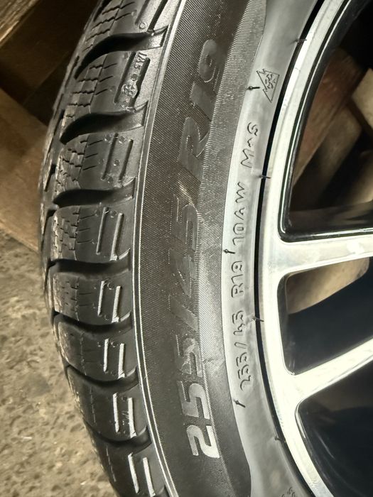 Jante originale Tesla model S  5x120 cu anvelope iarna 255/45 19
