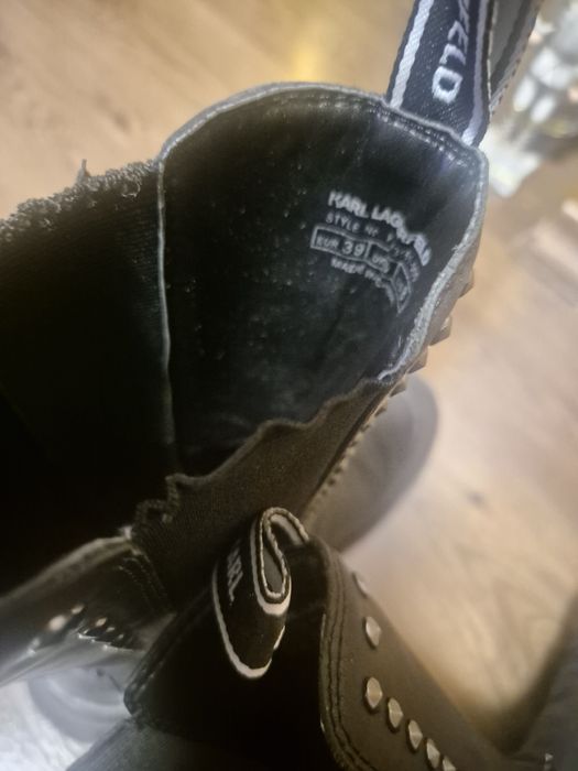 KAR LAGERFELD N39  и  Michael Kors N38 боти естествена кожа