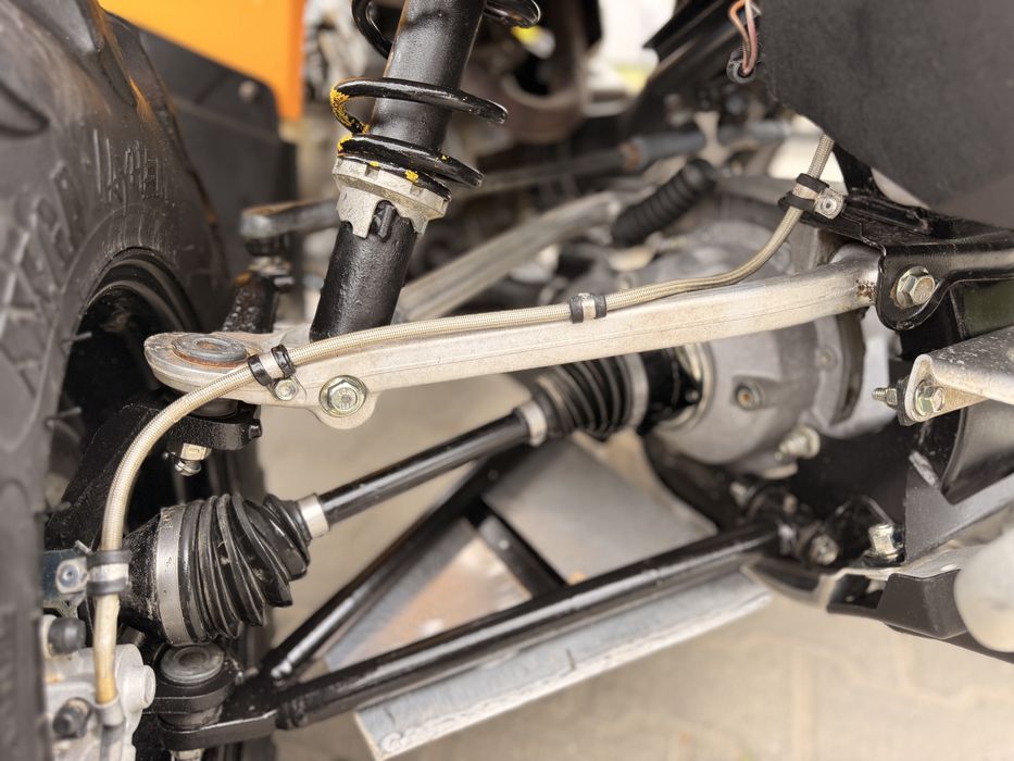 Can-Am Renegade 800R inmatriculat cu numar negru