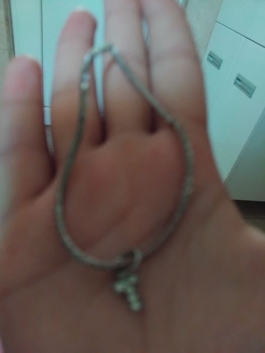 Brățară de argint cu diamante mici care strălucesc