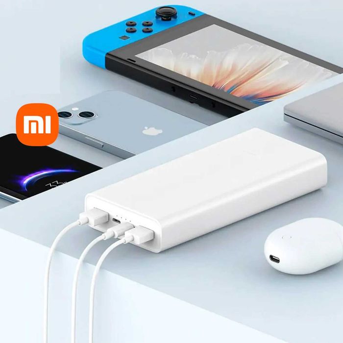 Xiaomi Power Bank 3 – внешний аккумулятор 20 000 mAh. Есь доставка