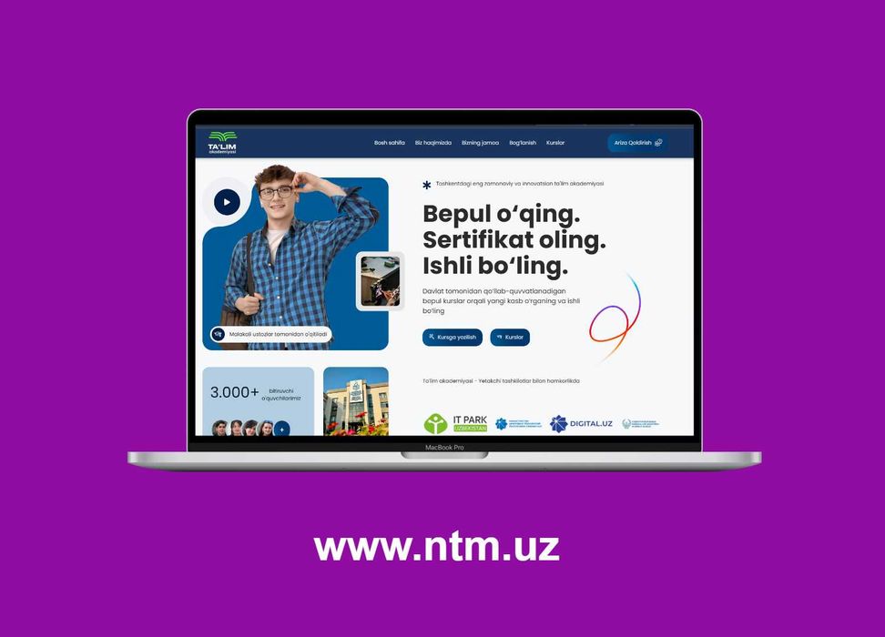 Sayt Yaratish | Создание сайтов + SEO | Google'da 1-o'rinda Ko'rining