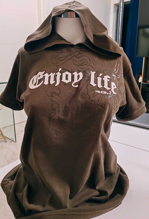 Tricou tip hanorac cu manecă scurtă - short sleeve hoodie - RG512, Mărimea M