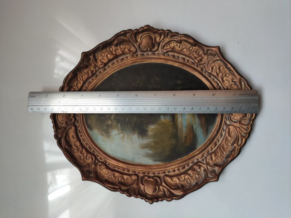 Tablou vechi peisaj vechi colectie