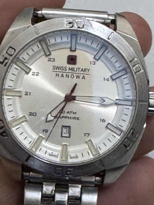 Ceas swiss military Hanowa, pe baterie