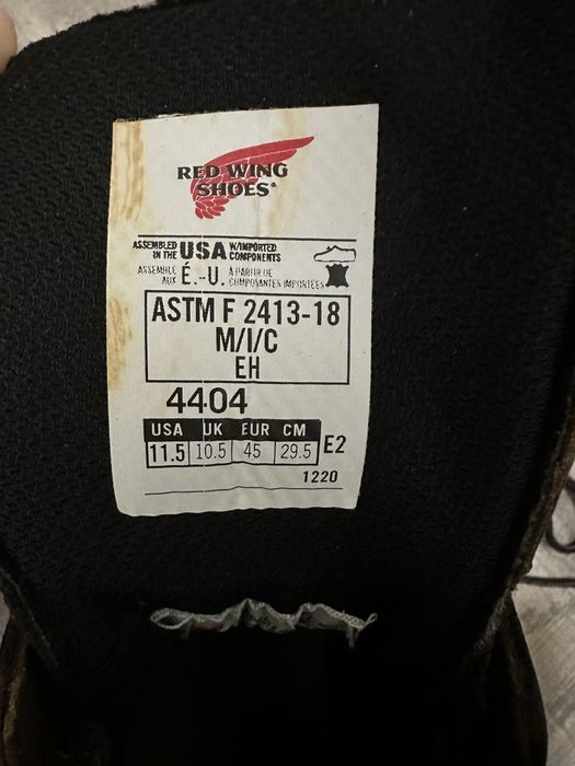 Рабочие ботинки Red wing shoes