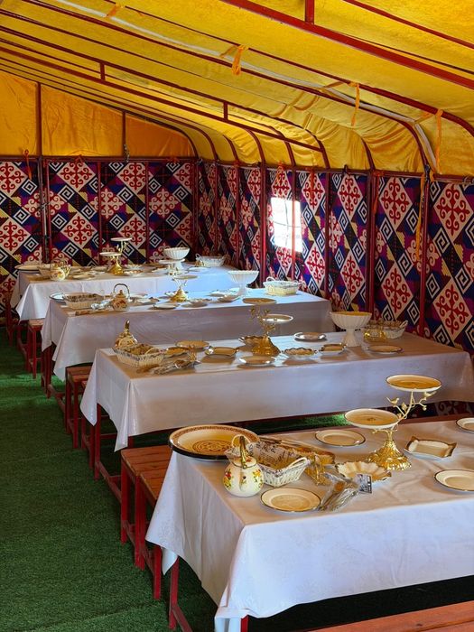 Палатка, аренда, ыдыс-аяк