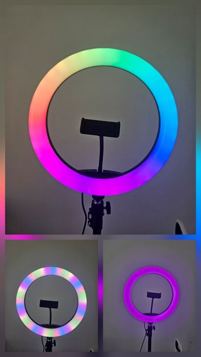 Кольцевая лампа RGB MJ33