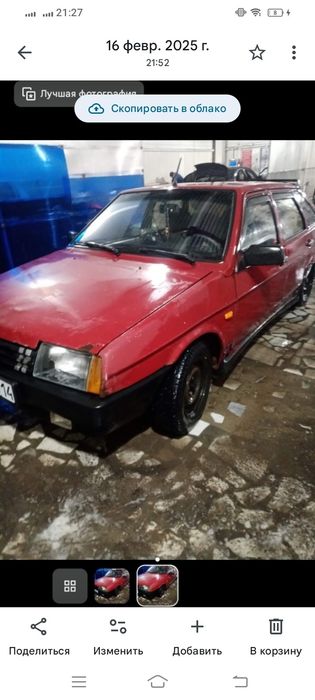 Продам машину не на ходу в нормальном состояни