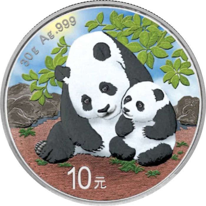 СРЕБРО 1 OZ 999 Британия, Канада, Китай