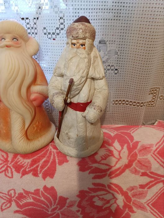 Ёлочные игрушки СССР , дед морозы , снегурочки , гирлянды и т.д.
