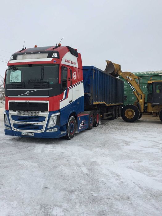 Грузоперевозки самосвалами VOLVO
