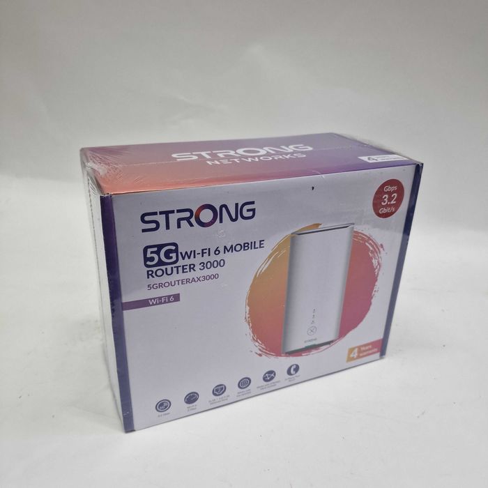 Liquid Money vinde - Router Strong Wireless 5G Wi-Fi 6, 3Gps SIGILAT