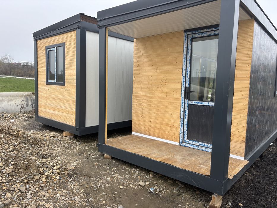 Pe stoc cu plata la livrare container modular 4.8m x 6m