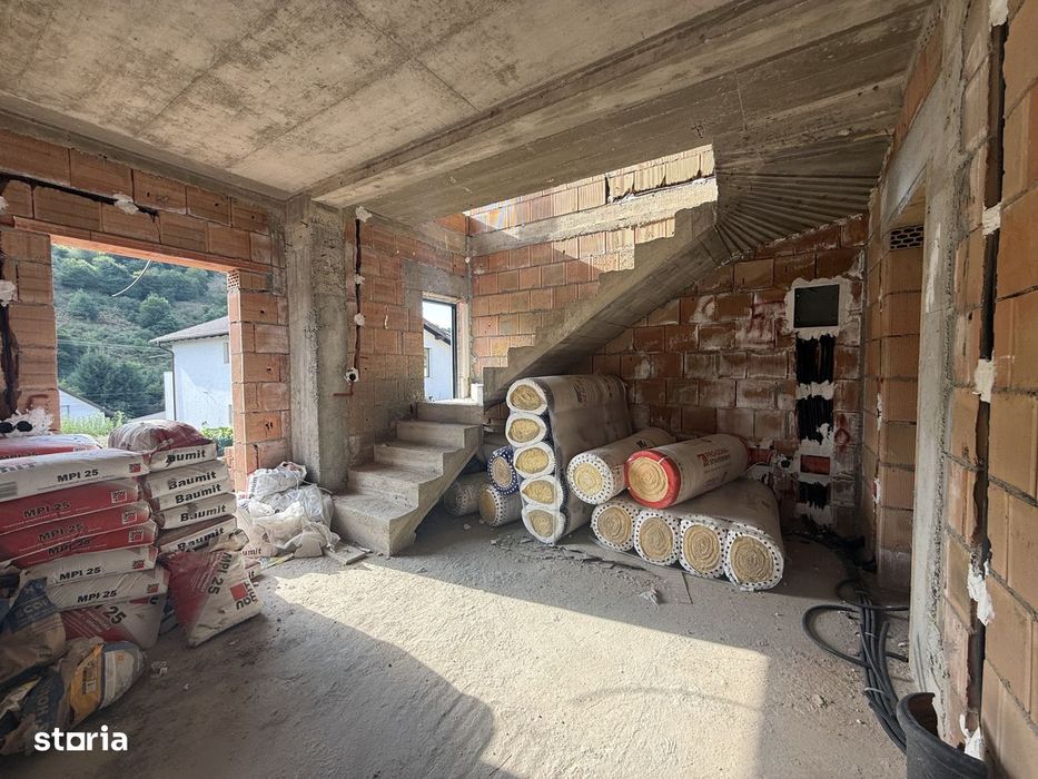 Duplex Semifinisat -SU 125 mp | ST 300 mp | 4 camere - Tautiului | Flo