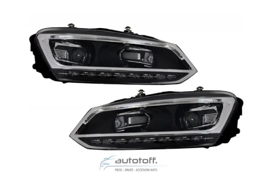 Pachet exterior compatibil cu VW Polo 6R 6C (2009-2017) R-Line Design